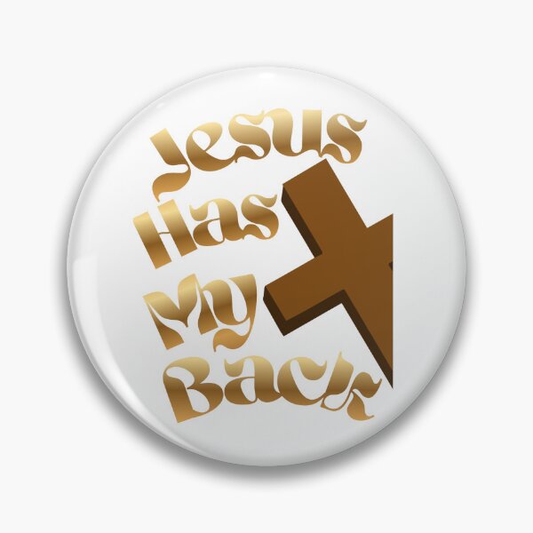 Item preview, Jesus Has My Back designed and sold by bathshebasamuel.