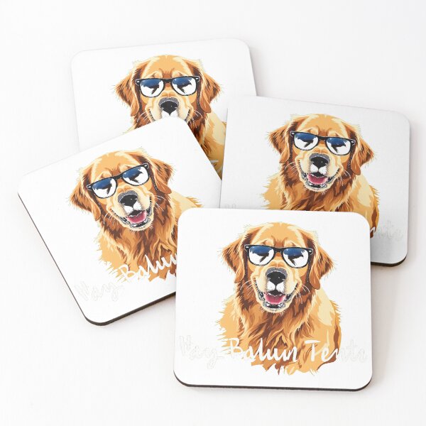 Item preview, Cool Golden Retriever Sunglasses Dog Portrait designed and sold by lht6474.