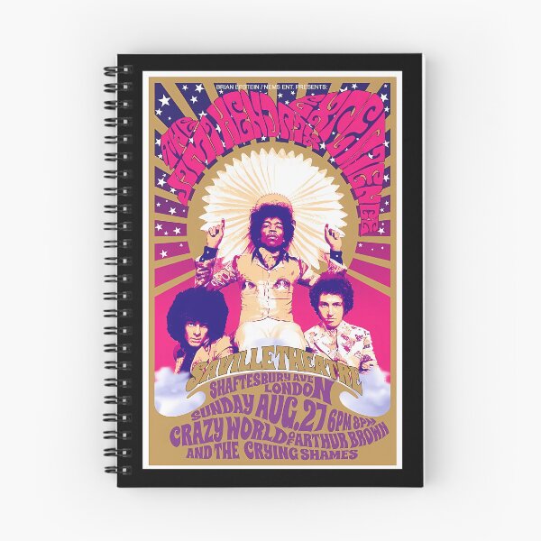 Item preview, Jimi Hendrix Experience Saville Theatre London Concert Poster designed and sold by PercivalHills.
