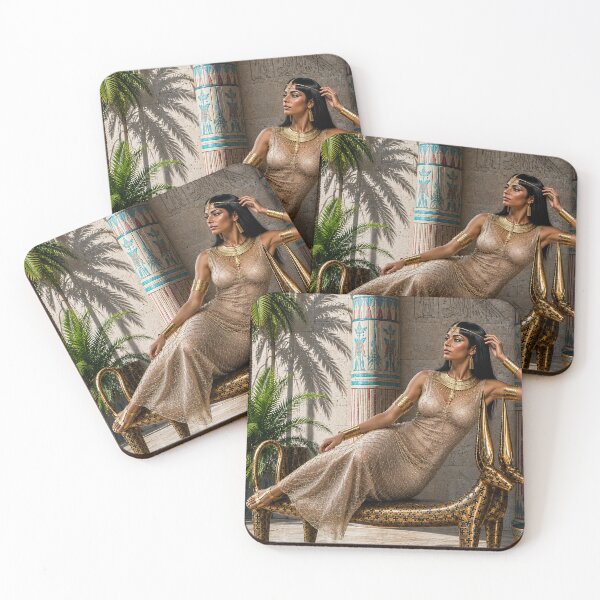 Item preview, Golden Egyptian Queen Cleopatra  designed and sold by TuyaArts.