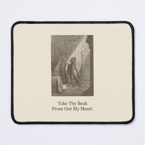 Item preview, Take Thy Beak From Out My Heart — Vintage Raven Gothic Tee designed and sold by Core-E.