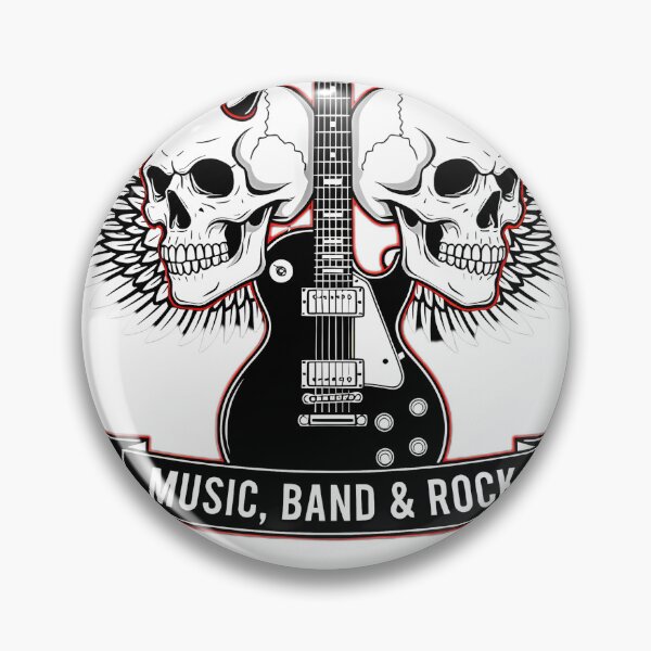 Item preview, The Temptations Skulls and Guitar #8459 designed and sold by MythosBotany.