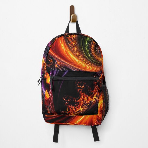 Item preview, Fiery Jack O Lantern Halloween Fractal designed and sold by Harmonic_Layers.
