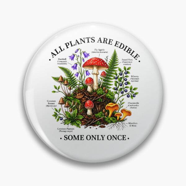 Item preview, All Plants Are Edible Some Only Once designed and sold by yobochart.