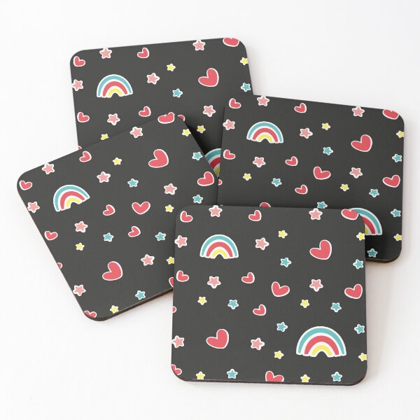 Item preview, Rainbows, Stars, and Hearts designed and sold by Tickety Boo.
