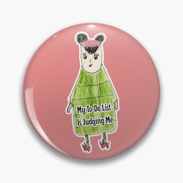 Item preview, My To-Do List Is Judging Me I Funny Overworked Employee Sticker designed and sold by Spicey Sprinkle.
