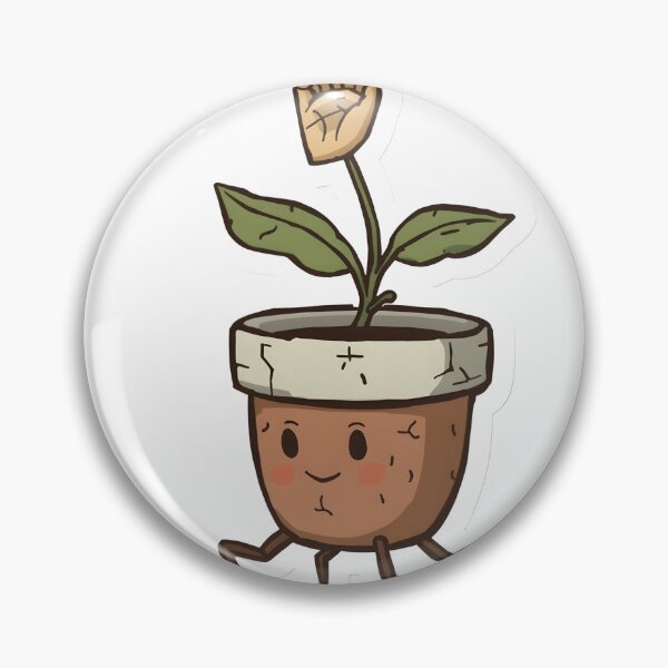 Item preview, Cute Walking Hand Flower Pot Illustration designed and sold by opscghjuqt.