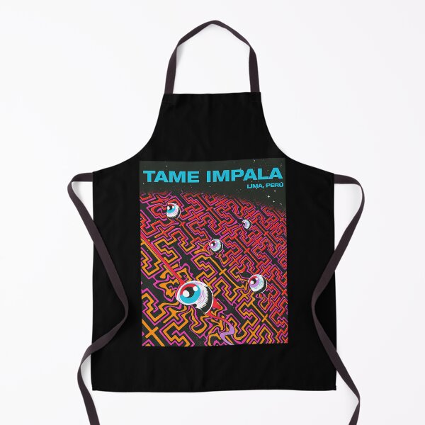 Item preview, Tame Impala Lima Perú Maze Floating Eyeballs Poster designed and sold by SkylSchmidt.