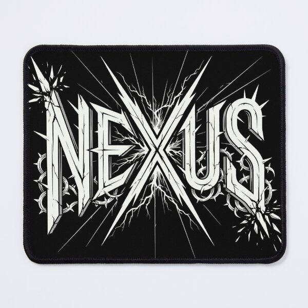 Item preview, Nexus Electric Typography Graphic designed and sold by EvanCalder.