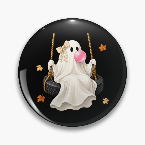 Item preview, Coquette Ghost on Tire Swing designed and sold by Rucrative5698.