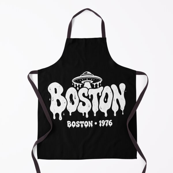 Item preview, Boston Classic Rock 1976 Melting Typography Vintage Tribute designed and sold by JMS-Artvintage.