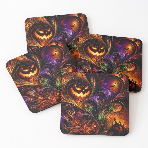 Item preview, Spooky Haunted Castle Halloween Pumpkin designed and sold by Harmonic_Layers.