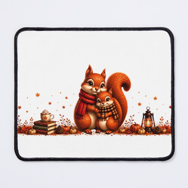 Item preview, Cozy Autumn Squirrel Mug | Cute Woodland Animal designed and sold by HO•Designs.