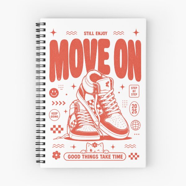 Item preview, Move On Sneakers Vintage Retro Sneakerhead Typography designed and sold by anandariki.