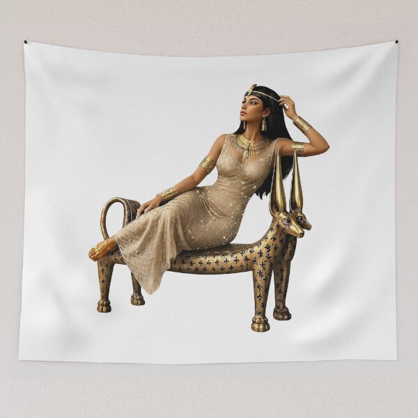 Item preview, Copy of Golden Egyptian Queen Cleopatra , 3dcartoon designed and sold by TuyaArts.
