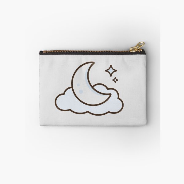 Item preview, Cozy Nursery Night Sky Moon Illustration designed and sold by bosamji.