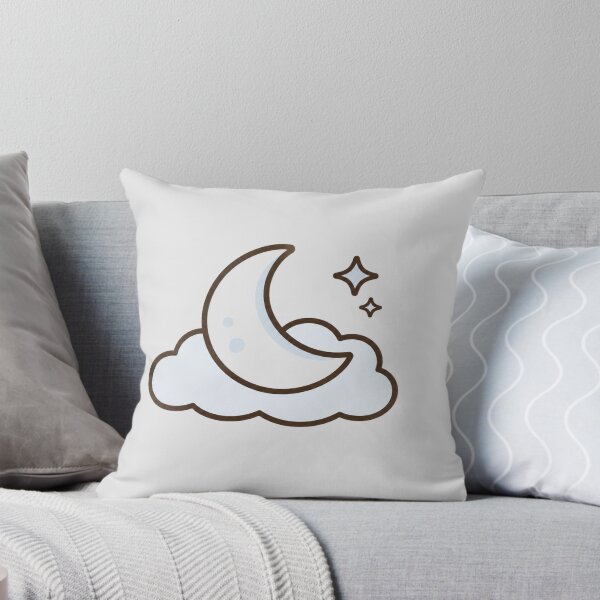 Item preview, Cozy Nursery Night Sky Moon Illustration designed and sold by bosamji.