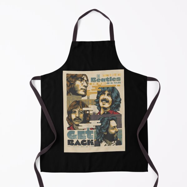Item preview, The Beatles Get Back Portrait Illustration Poster designed and sold by SkylSchmidt.