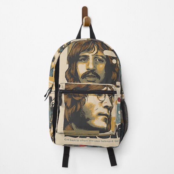 Item preview, The Beatles Get Back Portrait Illustration Poster designed and sold by SkylSchmidt.