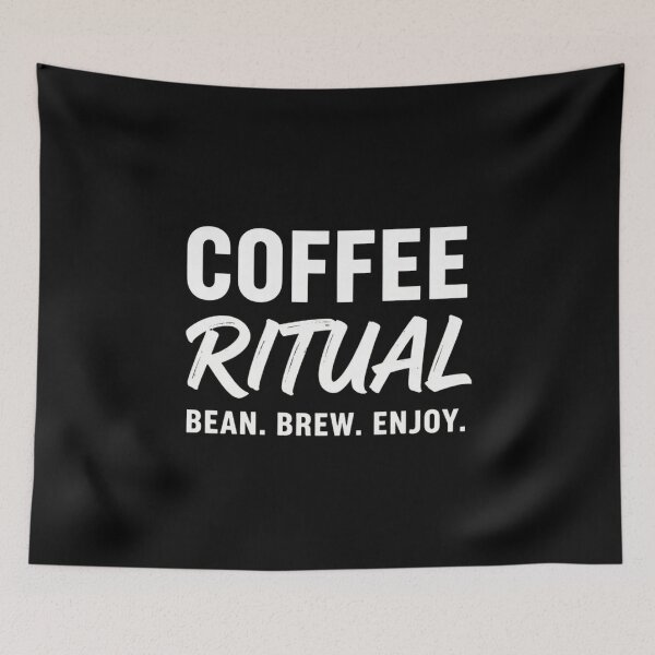 Item preview, Coffee Ritual T-Shirt: Bean, Brew, Enjoy designed and sold by FestivityFinds.