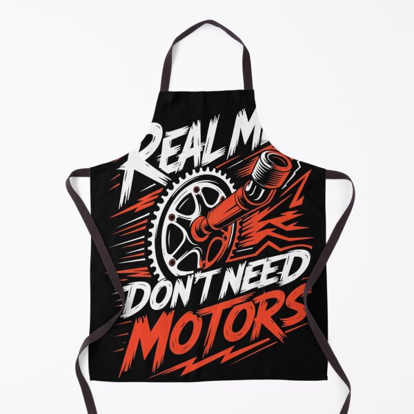 Item preview, Real Men Don’t Need Motors Cycling Graphic designed and sold by EvanCalder.