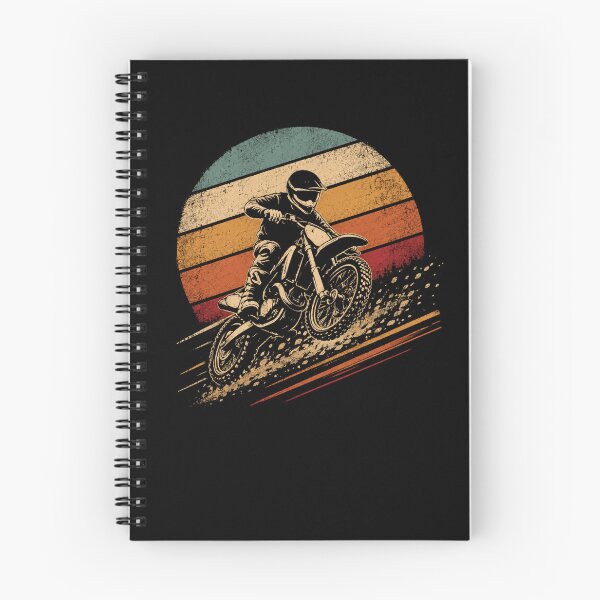 Item preview, Vintage Motocross Rider Dirt Bike Retro Racing Adventure  designed and sold by Moizento.