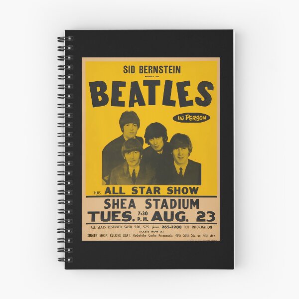 Item preview, The Beatles Shea Stadium Concert Yellow Poster designed and sold by SkylSchmidt.
