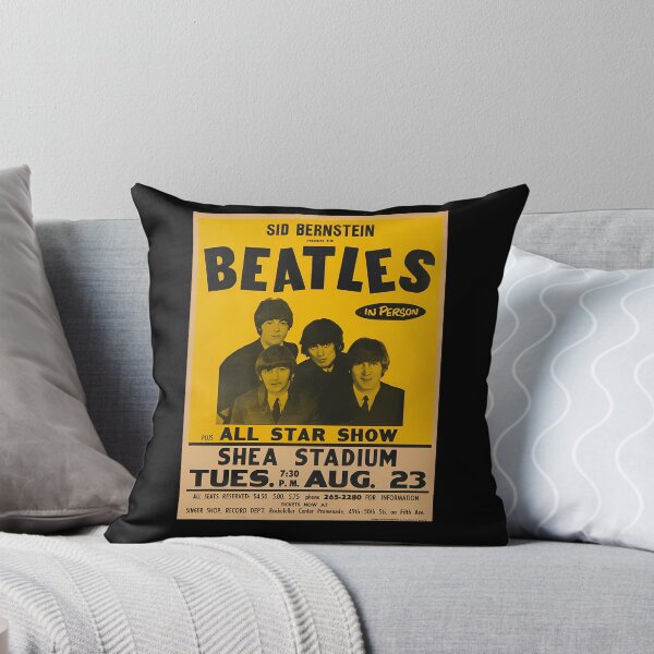 Item preview, The Beatles Shea Stadium Concert Yellow Poster designed and sold by SkylSchmidt.