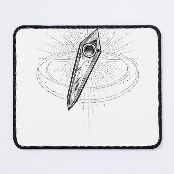 Item preview, Solar Arc Celestial Crystal Line Art designed and sold by StoneOak.