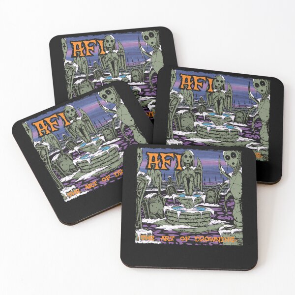 Item preview, AFI The Art Of Drowning Rock Gothic designed and sold by NorwMiller.