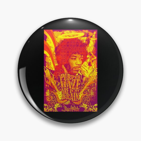 Item preview, Jimi Hendrix Purple Haze Psychedelic Rock designed and sold by NorwMiller.