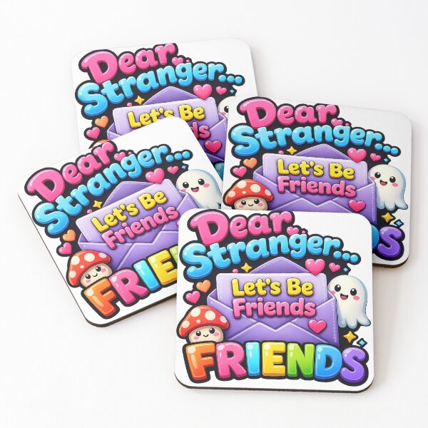 Item preview, Dear Stranger Let’s Be Friends – Cute Pen Pal Snail Mail Design designed and sold by alexcorporation.