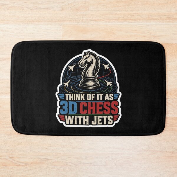 Item preview, Think Of It As 3D Chess With Jets Aviation Strategy And Chess designed and sold by ColeLaniTrading.