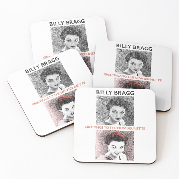 Item preview, Billy Bragg Greetings To The New Brunette Folk designed and sold by NorwMiller.
