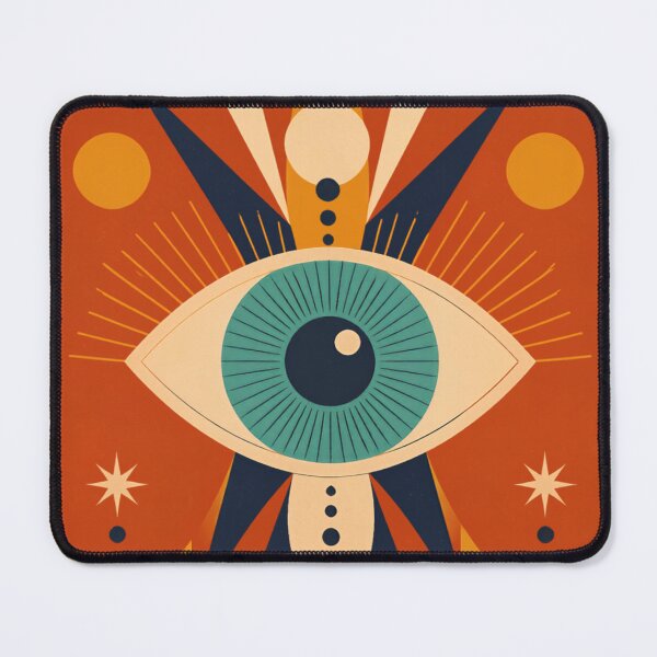 Item preview, Mystic eye Mid Century Modern Boho Wall Art designed and sold by Rooted & Co.