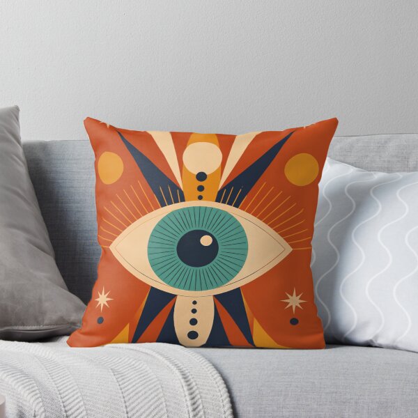 Item preview, Mystic eye Mid Century Modern Boho Wall Art designed and sold by Rooted & Co.