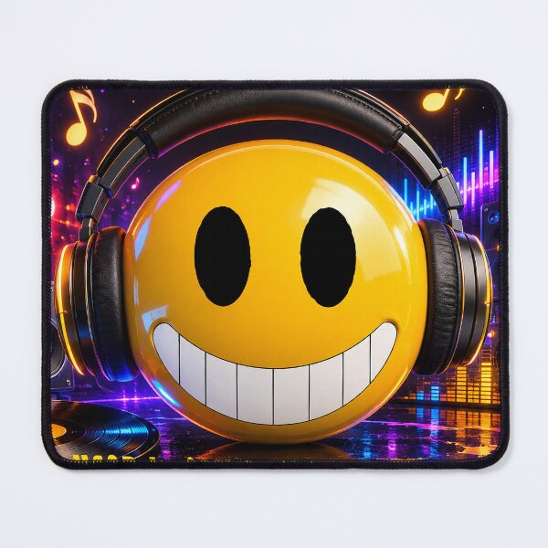 Item preview, Happy Music Lover Headphones Vibes designed and sold by say_li03.