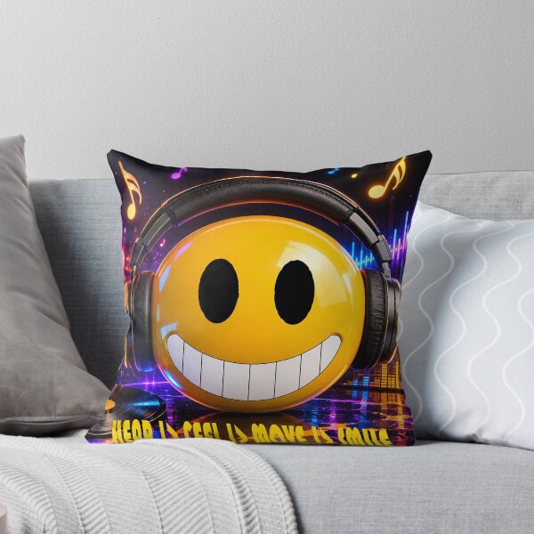 Item preview, Happy Music Lover Headphones Vibes designed and sold by say_li03.