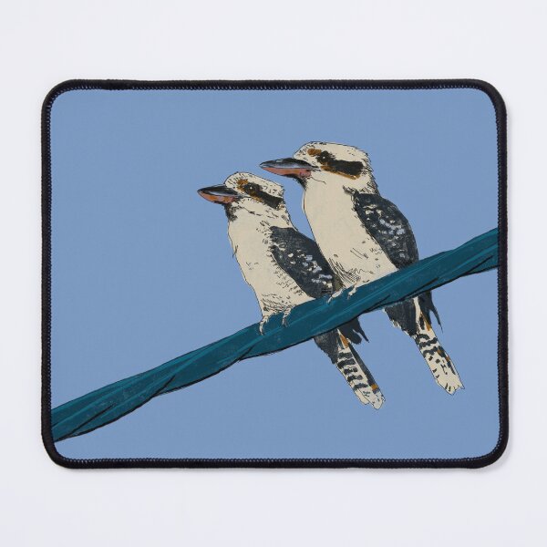 Item preview, Mr and Mrs Kookaburra Couple Sketch designed and sold by bee-denham-art.