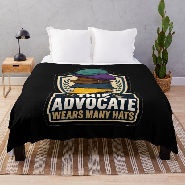 Item preview, This Advocate Wears Many Hats Legal Professional Multitasking Humor designed and sold by ColeLaniTrading.