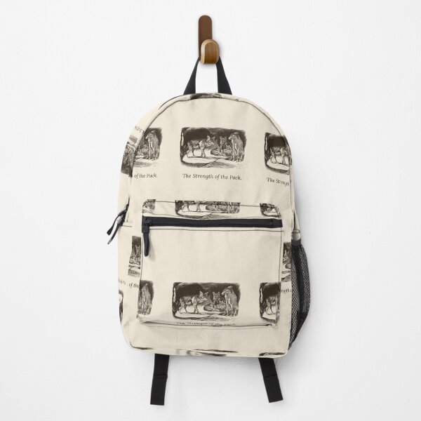 Item preview, The Strength of the Pack — Vintage Wolf Pack Literary Tee designed and sold by Core-E.