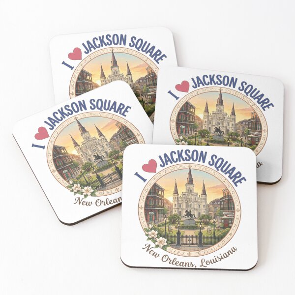 Item preview, Jackson Square Louisiana - America The Beautiful designed and sold by Illumine-World.