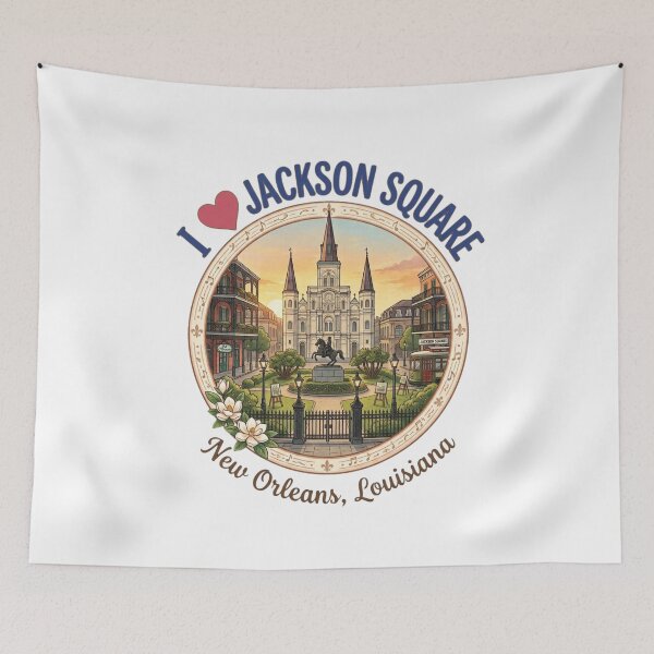 Item preview, Jackson Square Louisiana - America The Beautiful designed and sold by Illumine-World.