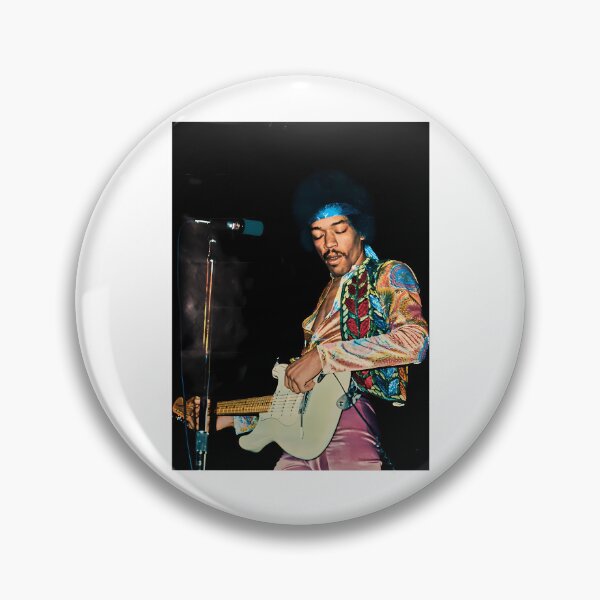 Item preview, Jimi Hendrix Patterned Jacket Live Performance Poster designed and sold by PercivalHills.