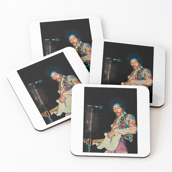Item preview, Jimi Hendrix Patterned Jacket Live Performance Poster designed and sold by PercivalHills.