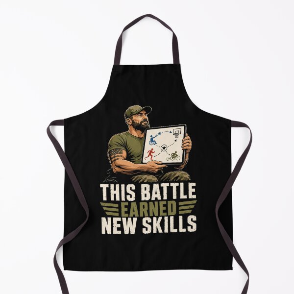 Item preview, This Battle Earned New Skills Adaptive Sports Veteran Warrior designed and sold by ColeLaniTrading.