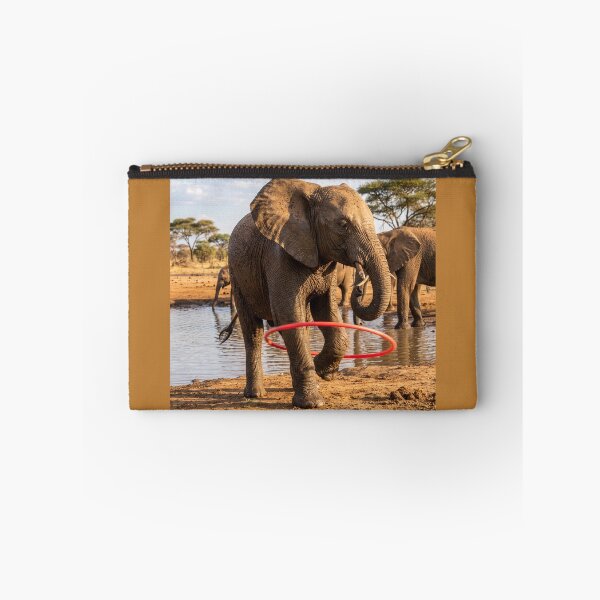 Item preview, Elephant Takes His Hula Hoop for a Spin designed and sold by Tridentulus.