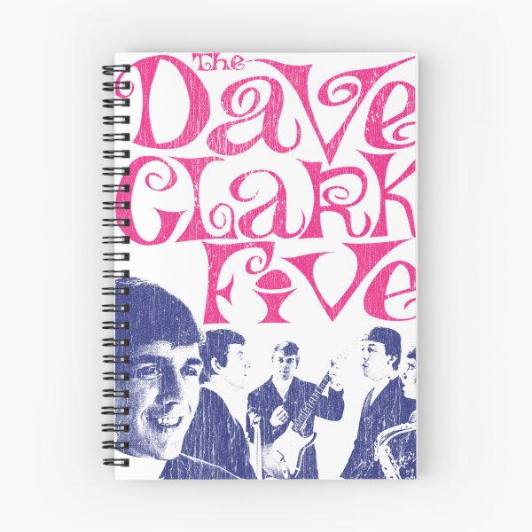 Item preview, The Dave Clark Five Pink Typography Band designed and sold by DuaneHirthe.