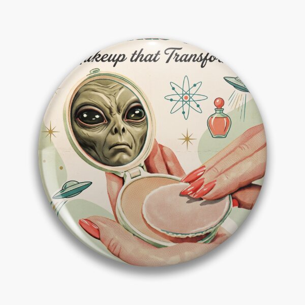 Item preview, intage Alien Makeup Retro Space Advertising designed and sold by DanniJordan.