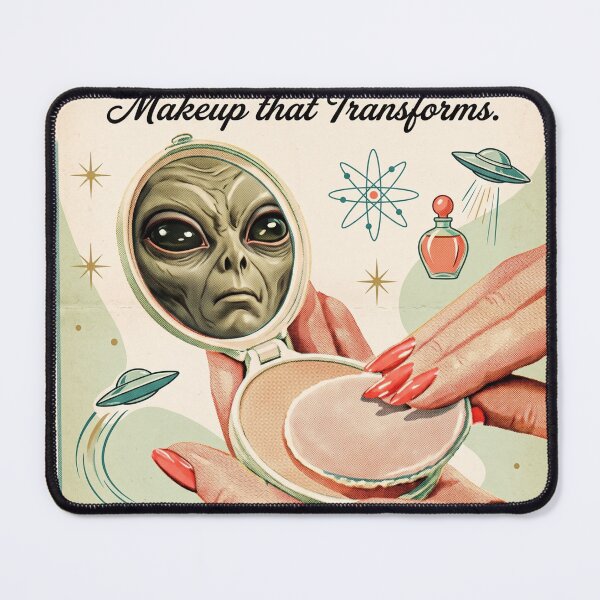 Item preview, intage Alien Makeup Retro Space Advertising designed and sold by DanniJordan.